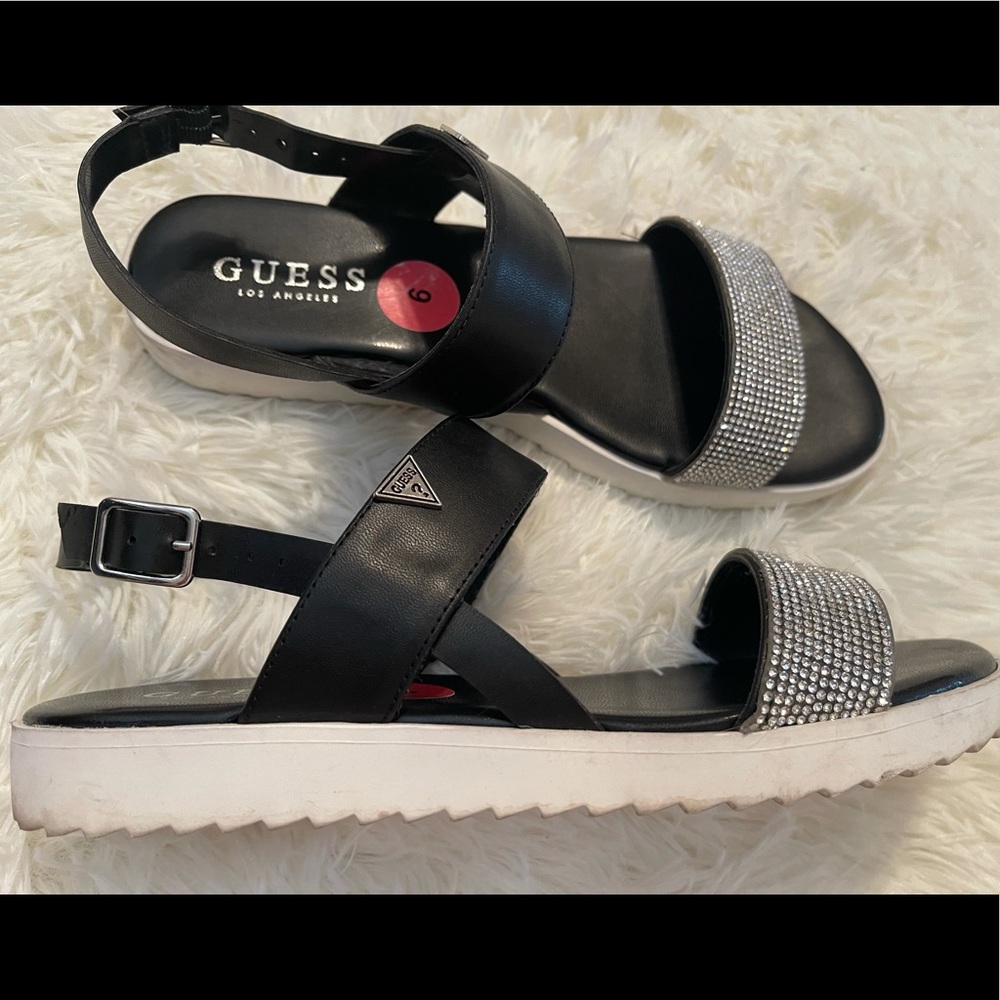 Guess Rhinestone Sandals